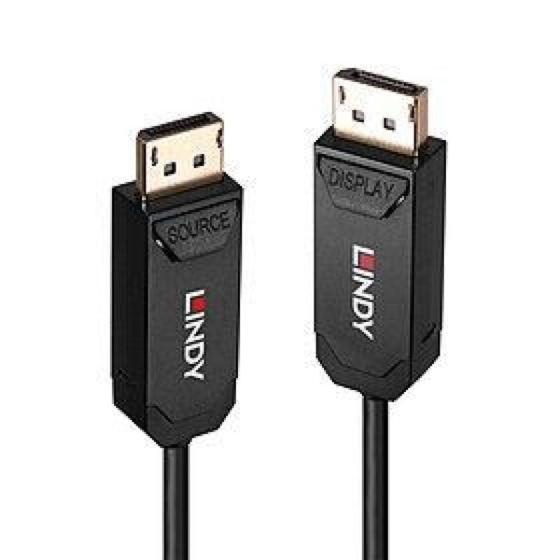 Lindy 38520 DisplayPort Cable 10m Black Kable i adaptery/Kable DisplayPort Your Sports Performance