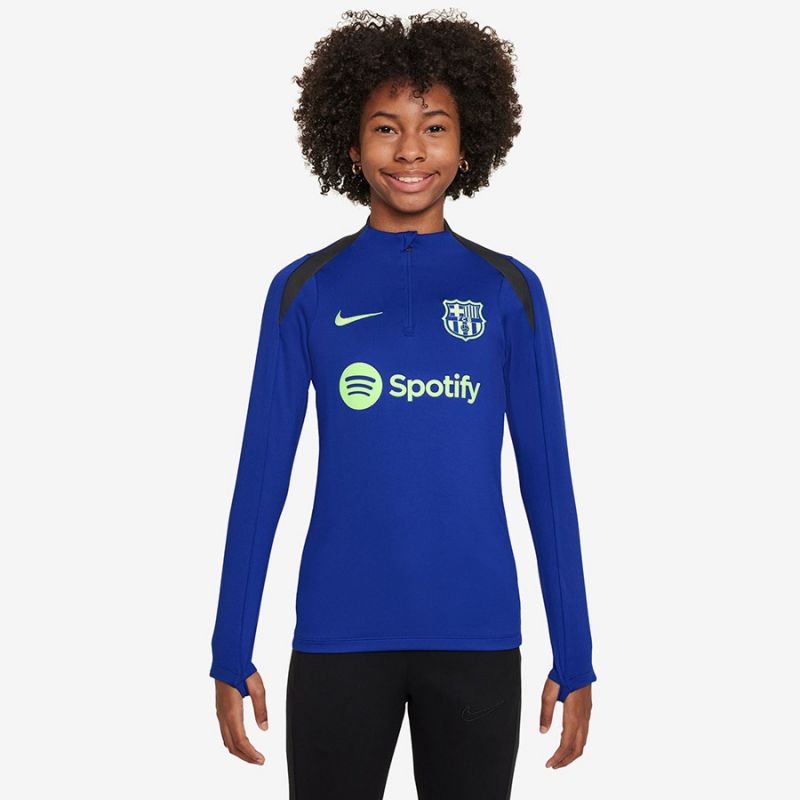 Nike FC Barcelona DF Strike Drill Top Jr FQ2636-418 sweatshirt Clothing/Football Nike
