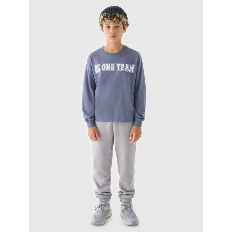 Boys' jogger sweatpants 4F Junior 4FJRAW24TTROM1175-25S *Kategoria tymczasowa Your Sports Performance