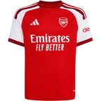adidas Arsenal FC 26/27 Home Jersey Kids' Shirt, Red KB9947