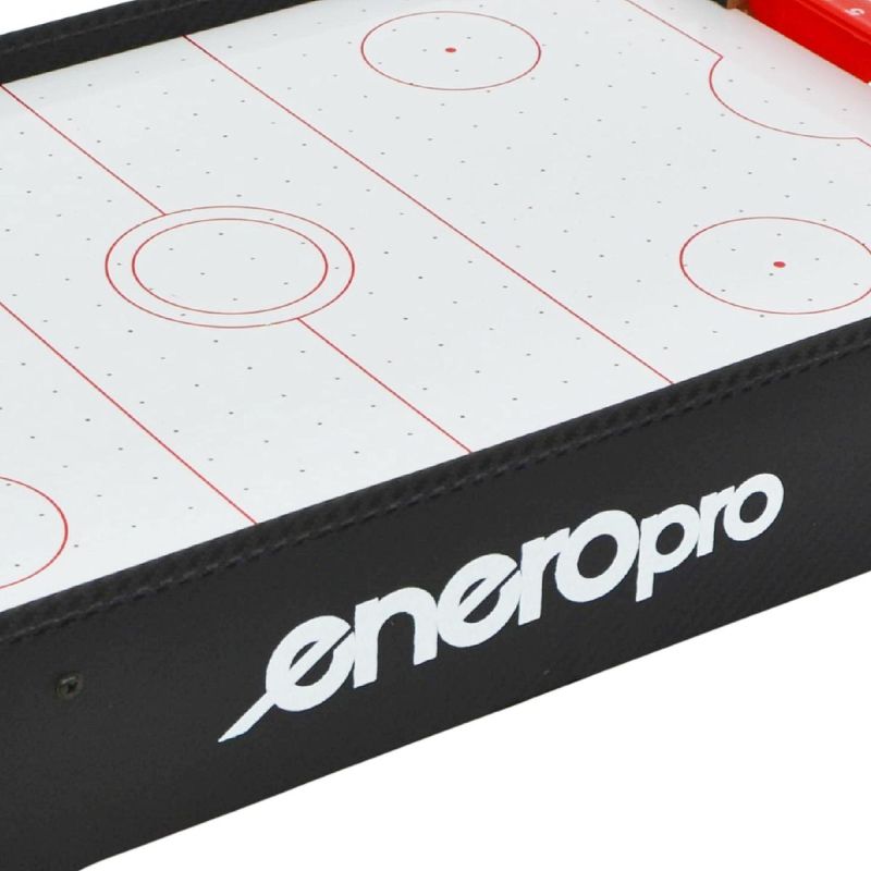 TABLE GAME AIR HOCKEY 60x32.5x14CM BLACK ENERO PRO Accessories Your Sports Performance