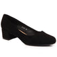 Sergio Leone W SK354C suede block pumps, black Footwear/Lifestyle/Sergio Leone Your Sports Performance