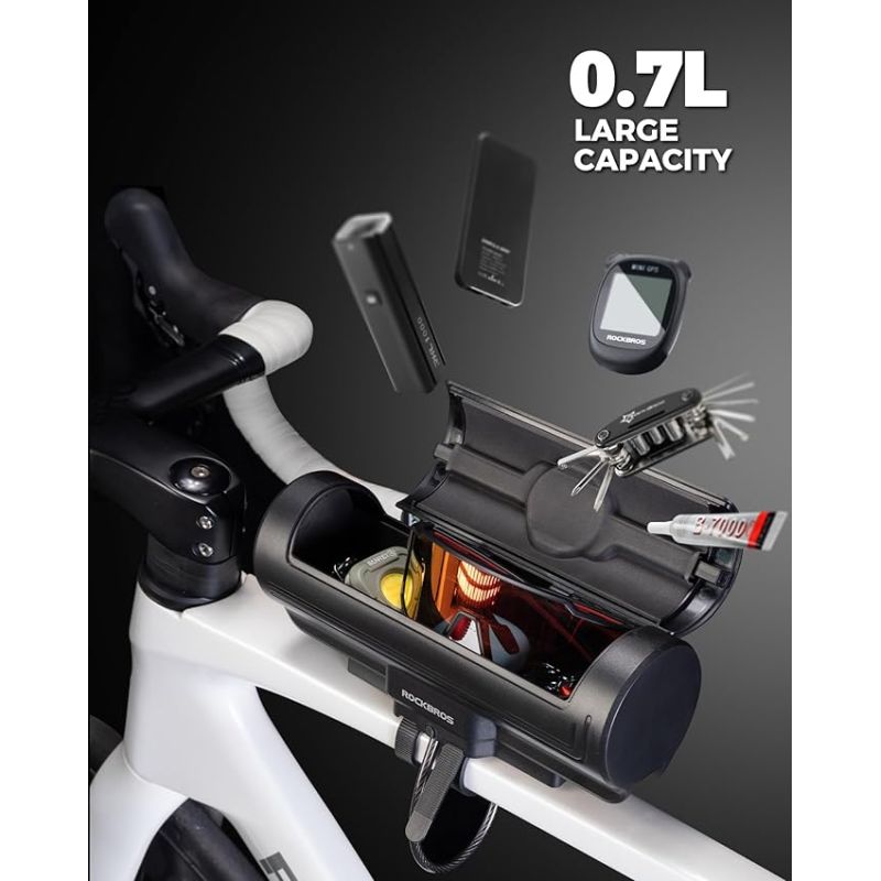 Rockbros bicycle frame bag for code 0.7l Rockbros/Torby Rowerowe/Torby Na Ramę Your Sports Performance