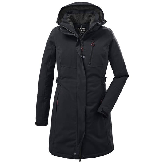 Killtec KOW 165 36 Women's Hooded Parka, Black, Waterproof, Windproof (37726/200) In preparation Your Sports Performance