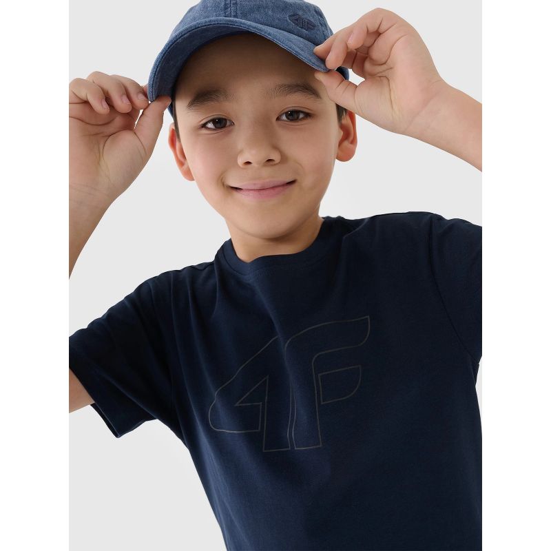 Boy's printed T-shirt 4F 4FJWMM00TTSHM2331-31S *Kategoria tymczasowa Your Sports Performance