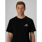 Men's regular printed T-shirt 4F 4FRSS26TTSHM4299-20S