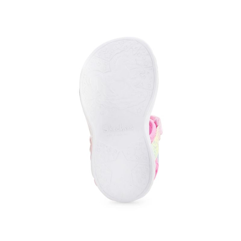 Skechers S-Lights Unicorn Dreams Sandal-Majestic Bliss Jr 302682N-PKMT sandals Footwear/Lifestyle/Skechers Skechers