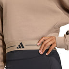 Women's adidas Hyperglam sweatshirt beige KQ5197