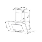 MAAN Vertical P 2 60 hood black AGD - Produkty/Okapy kuchenne Your Sports Performance