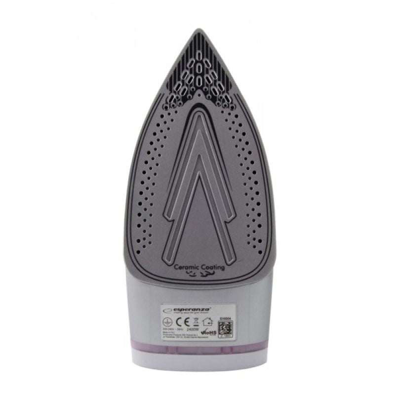 Esperanza TULLE EHI004 steam iron (2400W; white) AGD - Produkty/Żelazka i generatory pary Your Sports Performance