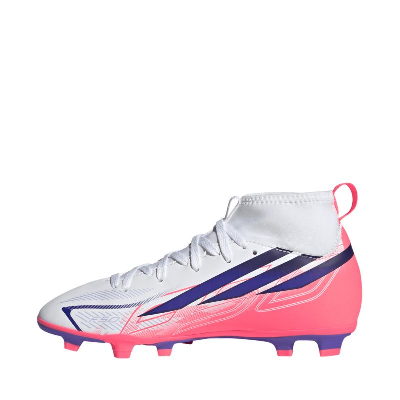 adidas F50 Hyperfast Club Mid FG/MG KJ0670 Kids' Soccer Shoes