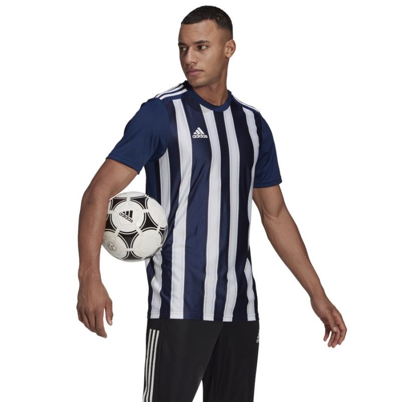 Tee adidas Striped 21 JSY M GN5847 Clothing/Football Adidas