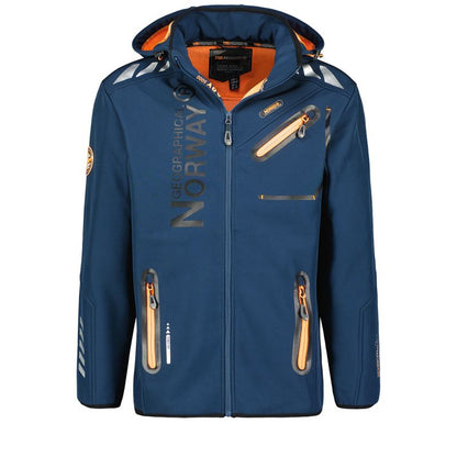 Geographical Norway ROYAUTE NAVY -ORANGE DB MEN 068 NAVY / ORANGE (WY8028H/GN-MARINE / ORANGE) Geographical Norway