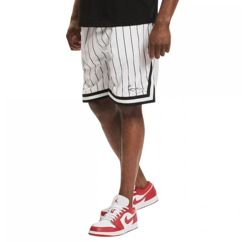 Karl Kani Small Signature Pinstripe Mesh Short M 6014921 Clothing/Basketball/Karl Kani Your Sports Performance