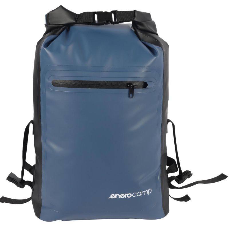 25L WATERPROOF BACKPACK, NAVY BLUE, ENERO CAMP Accessories Your Sports Performance