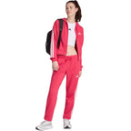 adidas Essentials 3-Stripes French Terry Cuffed Women’s Sweatpants, Pink KF8339