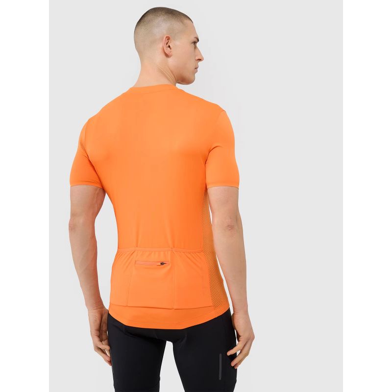 Men's cycling jersey with a zipper 4F 4FWSS25TFTSM1285-70S *Kategoria tymczasowa Your Sports Performance