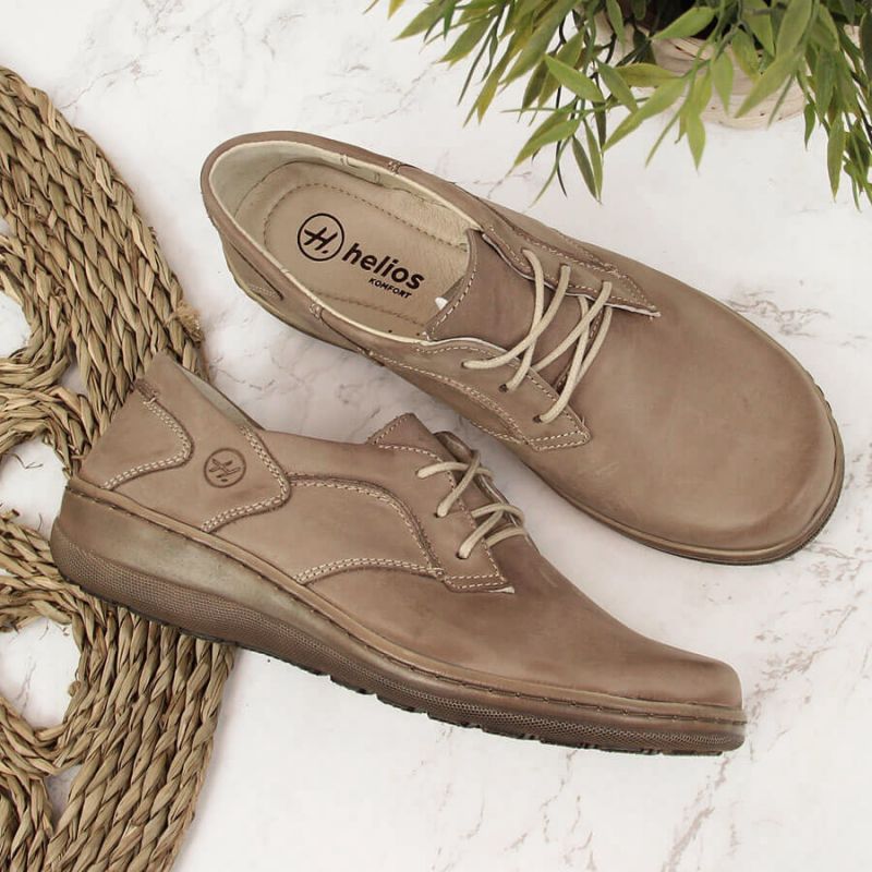 Helios W 715 comfortable leather shoes, beige Footwear/Lifestyle Your Sports Performance