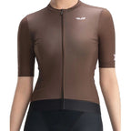 Rockbros 15110007004 TVI Women's Cycling Jersey Short Sleeve M - Brown