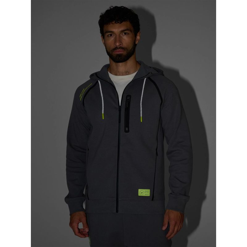 Men's zip-up hooded sweatshirt 4F 4FRAW25TSWSM2456-23S *Kategoria tymczasowa Your Sports Performance