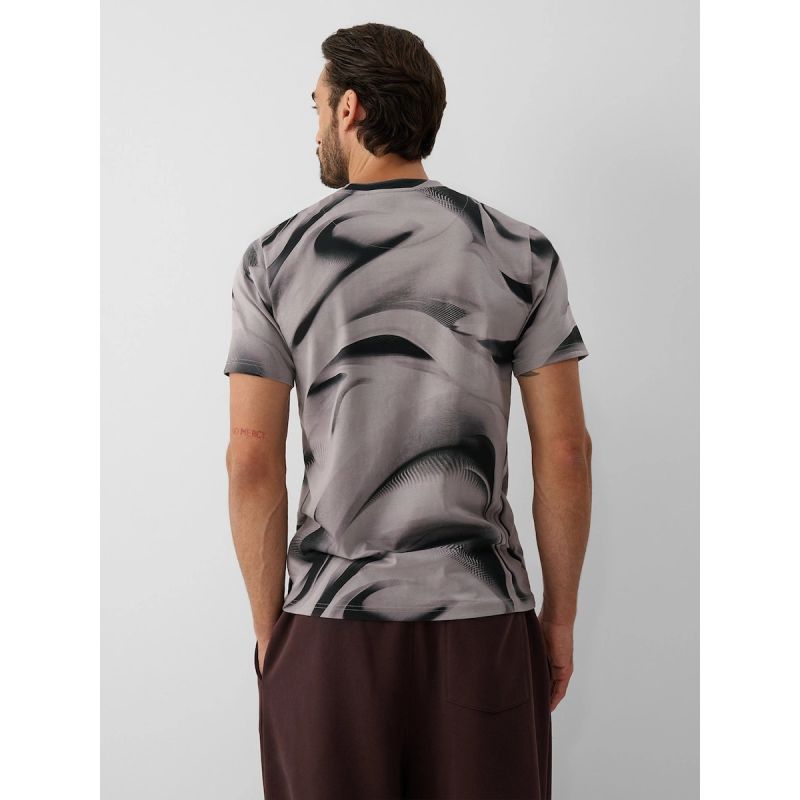 Men's regular printed T-shirt 4F 4FRAW26TTSHM4668-20A