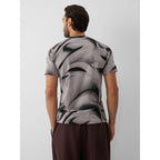Men's regular printed T-shirt 4F 4FRAW26TTSHM4668-20A