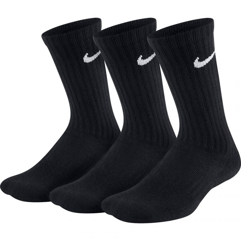 Nike Performance Cushioned Crew 3P JR SX6842-010 socks Clothing/Training/Socks Nike