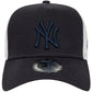 New Era League Essentials Trucker New York Yankees Cap 60435247 Clothing/Multisport/New Era Your Sports Performance