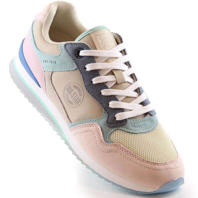 Big Star W INT1851 leather sneakers, multicolor Footwear/Lifestyle/Big Star Your Sports Performance