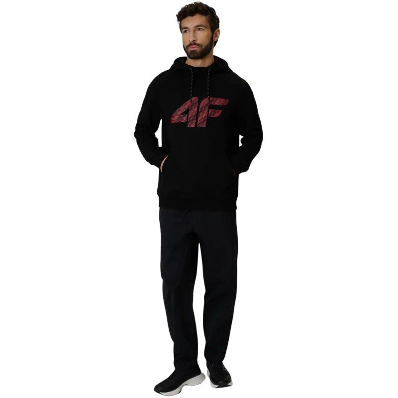 Men's sweatshirt 4F M2548 deep black 4FWMM00TSWSM2548 020S
