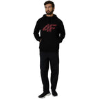 Men's sweatshirt 4F M2548 deep black 4FWMM00TSWSM2548 020S