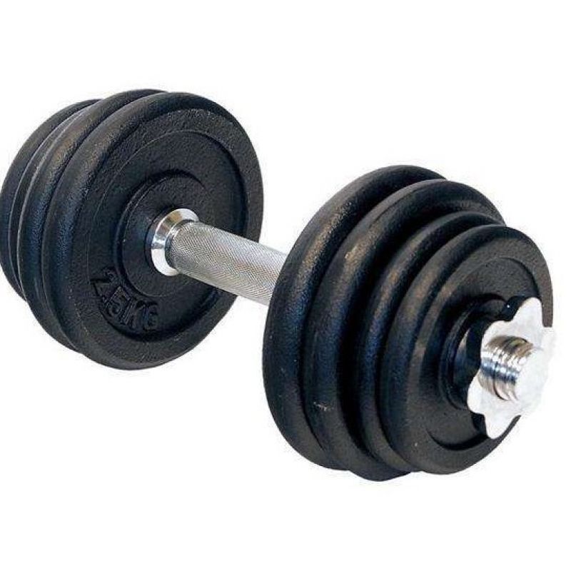 Barbell with thread SG04 15 (15 kg, 8 plates) KGHMS 17-59-120 Accessories/Training equipment/Sprzęt siłowy/Atlasy Your Sports Performance