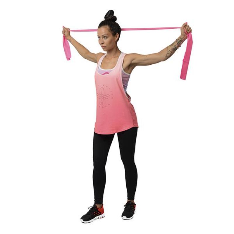 Pilates tape HMS TP01 PINK 0.7 x 120 x 1200 MM 17-34-022 Accessories/Training equipment Your Sports Performance