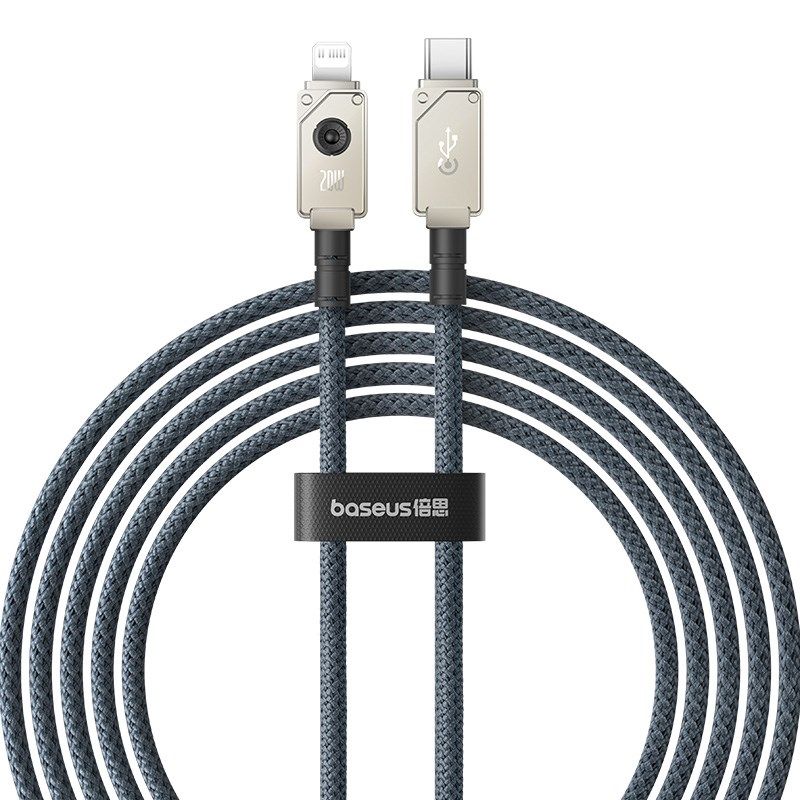 Baseus Unbreakable USB C-IP Cable 20W 2m (White) In preparation Your Sports Performance