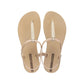 Ipanema Sandal Class women's flip-flop sandals, light beige with gold In preparation Your Sports Performance