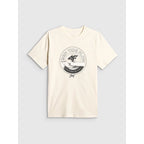 Men's regular printed T-shirt 4F 4FRSS26TTSHM4298-11S