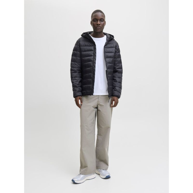 Jack&Jones men's down jacket JJEBRADLEY LIGHT BODYWARMER COLLAR NOO 12280970 BLACK In preparation Your Sports Performance