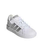 Adidas Grand Court 3.0 Kids' Shoes White and Silver JP9368