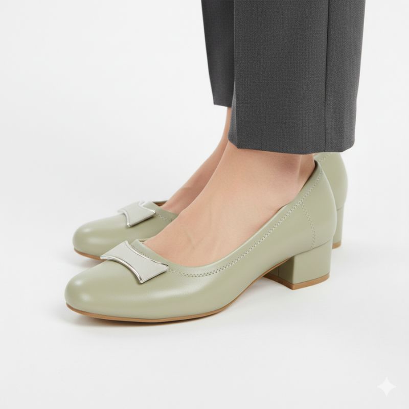Women's olive pumps Jezzi 200-15 To be categorized Your Sports Performance