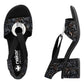 Comfortable Rieker W RKR679 black sandals Footwear/Lifestyle/Rieker Your Sports Performance