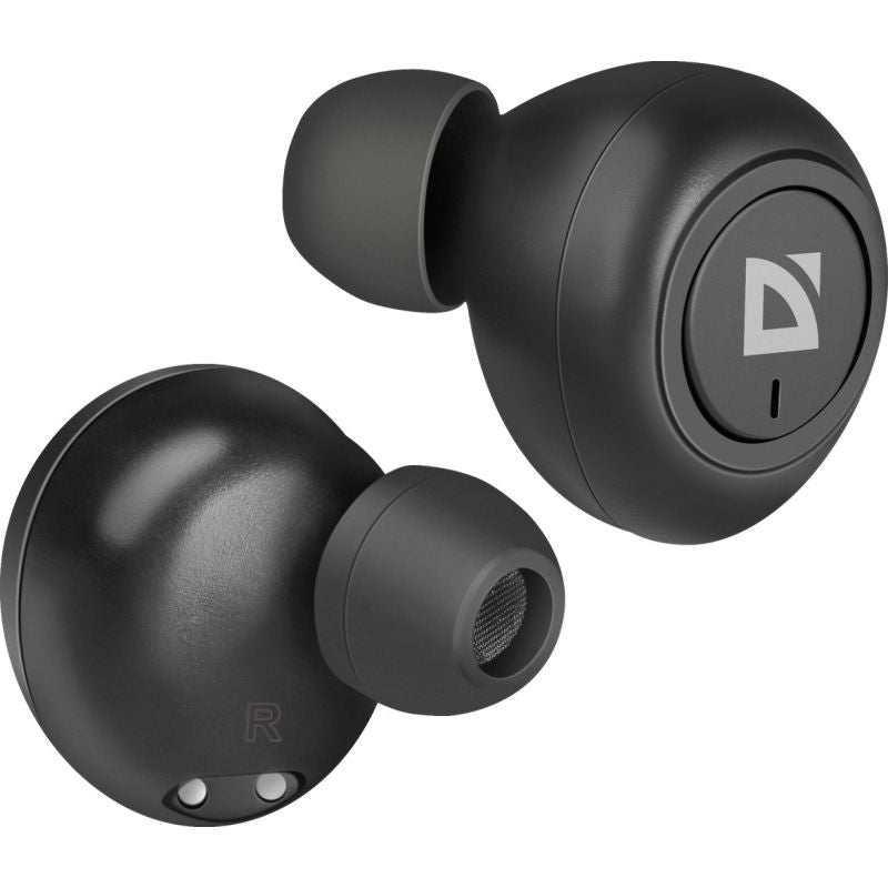 DEFENDER WIRELESS HEADPHONES WITH MICROPHONE "TWS" TWINS 638 BLACK 63638 In preparation Your Sports Performance