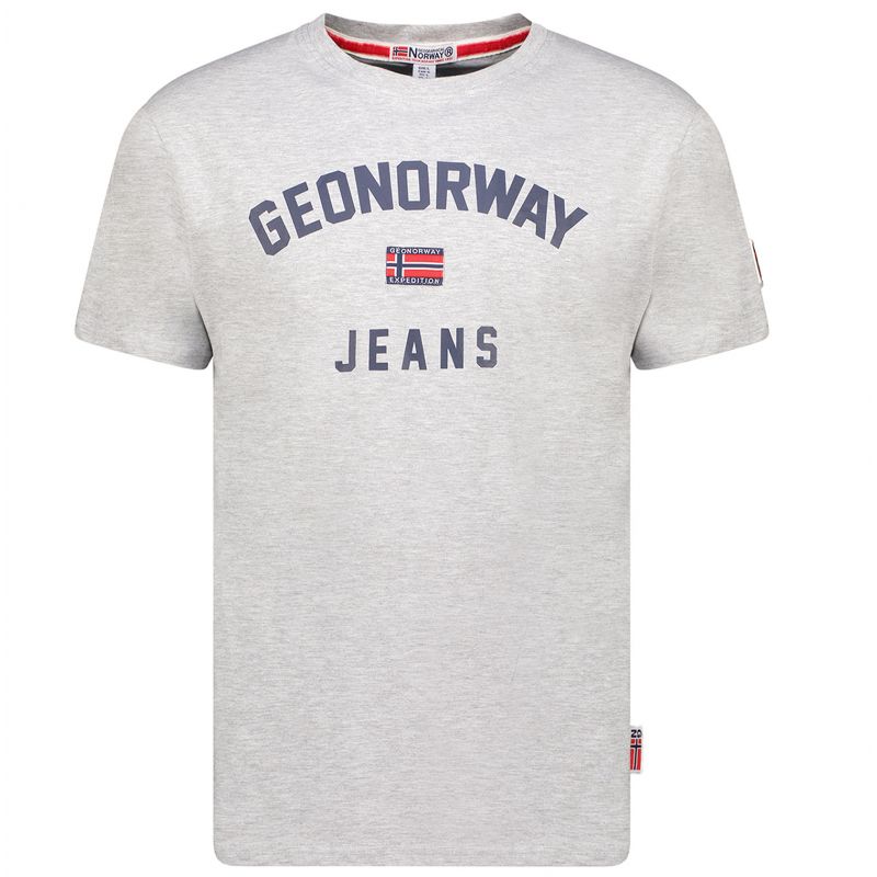 Geographical Norway Jassier T-shirt 254 M SY1361H/GN-Blended Gray Clothing/Lifestyle/T-shirts/ Geographical Norway Your Sports Performance