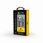 GEMBIRD Premium Series CCBP-HDMI-1M Cable (HDMI M - HDMI M; 1m; black) Kable i adaptery/Kable HDMI Your Sports Performance
