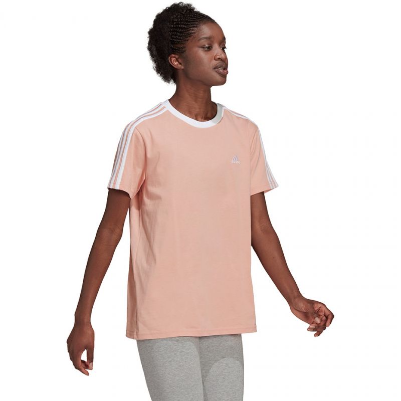 Adidas Essentials 3-Stripes Tee W H10203 Clothing/Outdoor/T-shirts with short sleeves Adidas