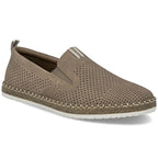 Men's brown leather moccasins, openwork, comfortable, Rieker B5286-25 Rieker