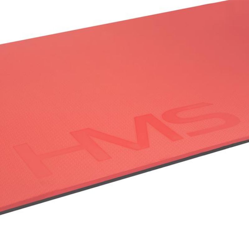 Club fitness mat with holes HMS Premium MFK03 Red-Black Accessories/Training equipment Your Sports Performance