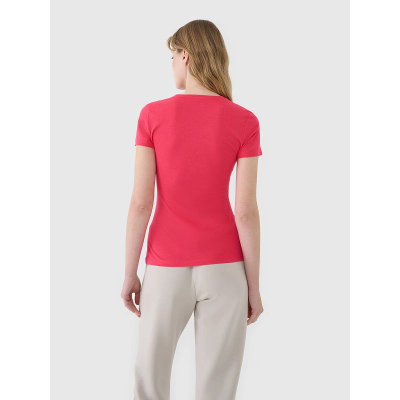 Women's 4F slim T-shirt with modal 4F 4FWSS25TTSHF1995-54S *Kategoria tymczasowa Your Sports Performance