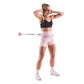 HMS HHW06 hula hoop with studs, weight and counter, pink In preparation Your Sports Performance
