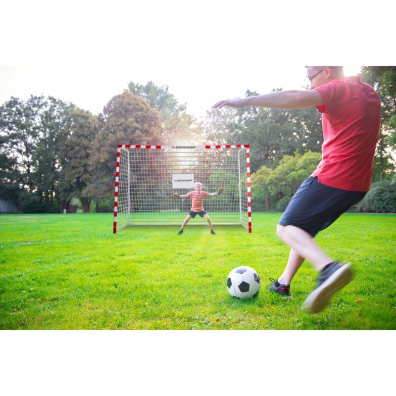 Football goal with net 300x200x110 cm Allround Dunlop - 0666 Odzież/Odzież na co dzień Your Sports Performance