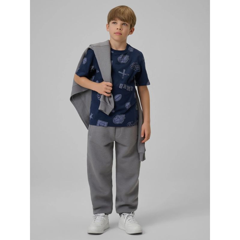 Boy's regular printed T-shirt 4F 4FJRSS26TTSHM3466-31A 4f